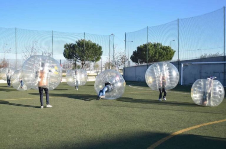 bubble football lisbon