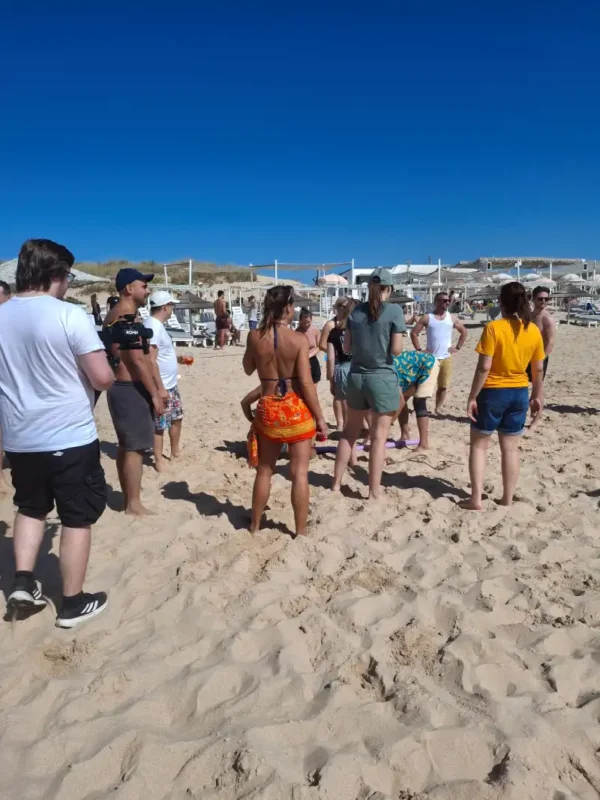 Corporate Beach Sports Day Lisbon