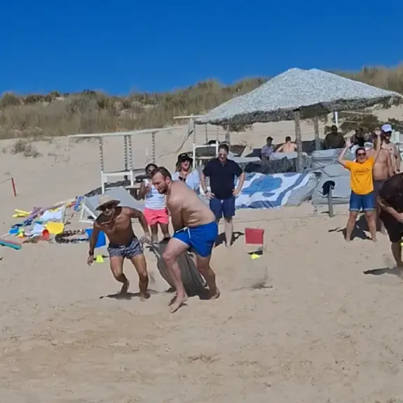 Corporate Beach Sports Day Lisbon