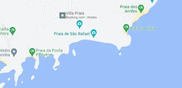Kayak Tour Albufeira map