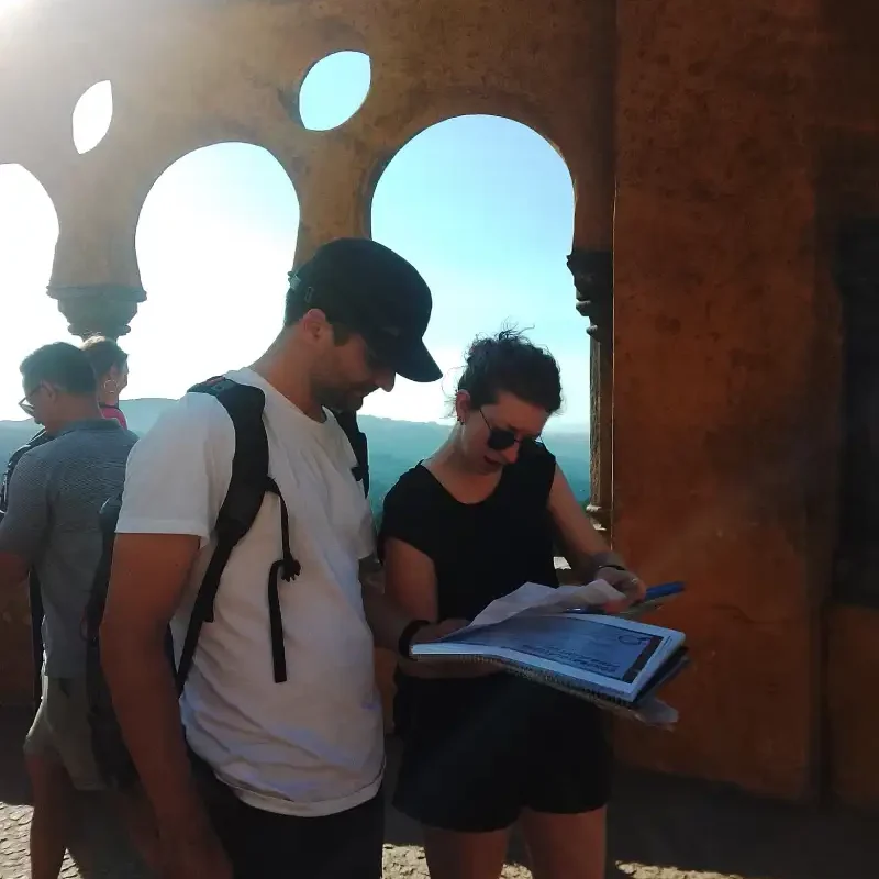 Treasure Hunt The Palace Of Pena Adventure!